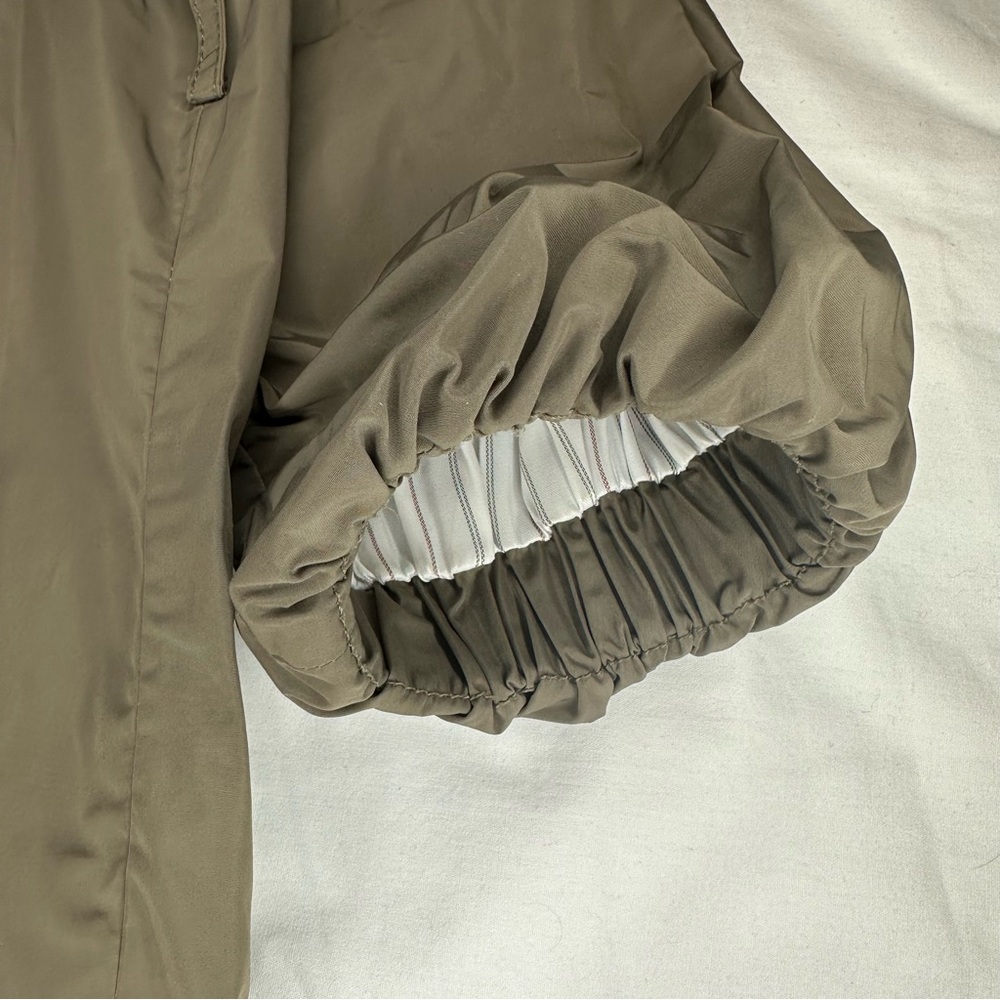 Max & Moi Coat Patterned Lining Fall Green Jacket… - image 3